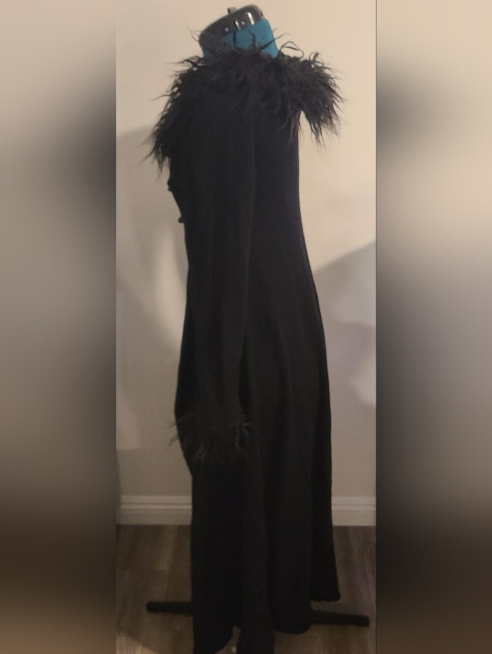 NWT - Dolls Kill - Widow - Off Day Knit Cardigan Gothic Long Black Duster, Small - Picture 7 of 10